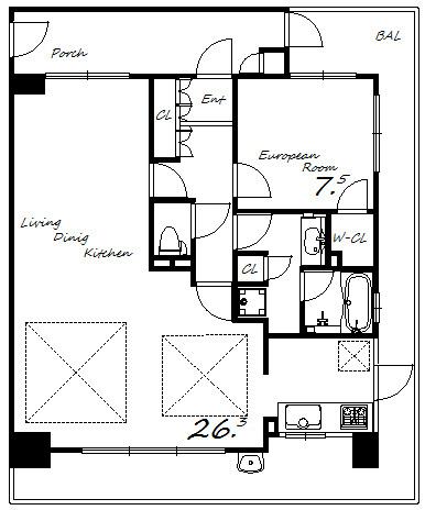 間取図(平面図)