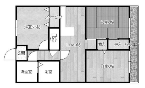 間取図(平面図)