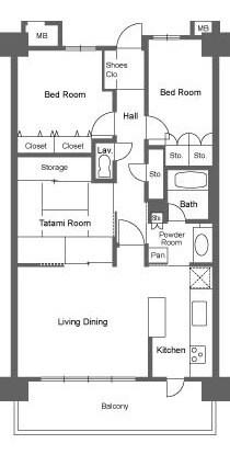間取図(平面図)