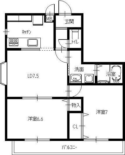 間取図(平面図)