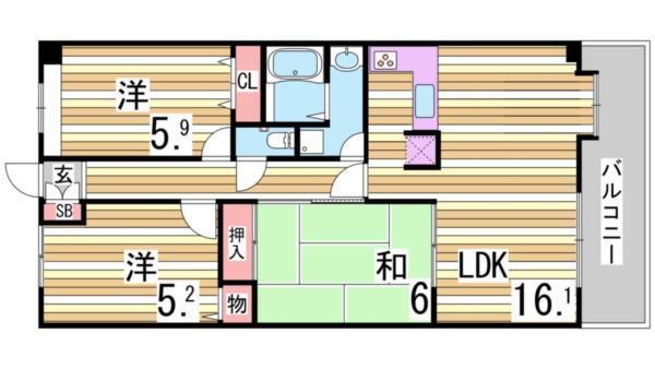 間取図(平面図)