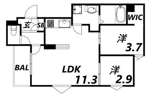 間取図(平面図)