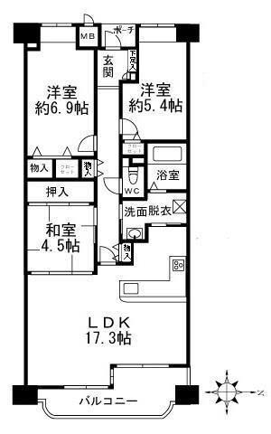 間取図(平面図)
