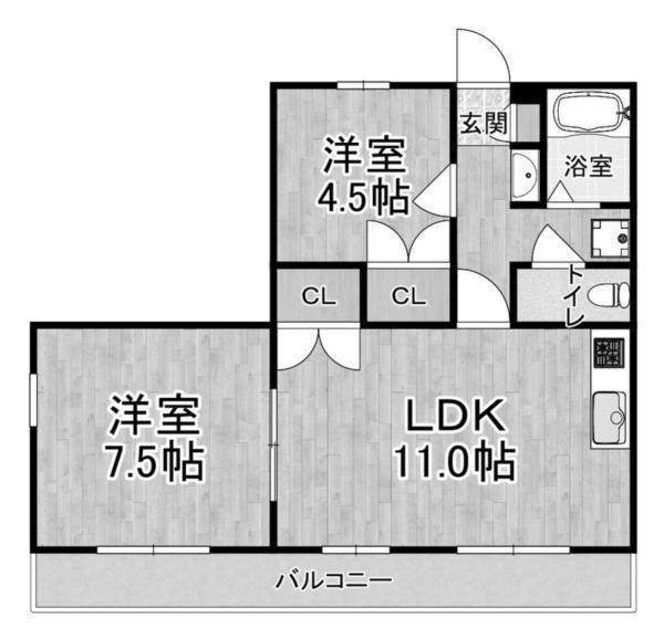 間取図(平面図)