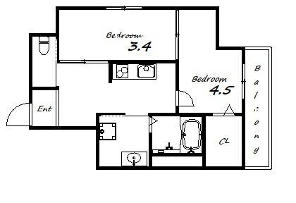 間取図(平面図)