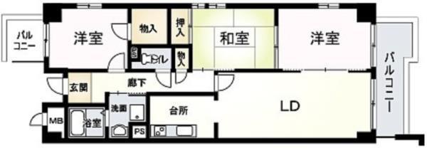 間取図(平面図)