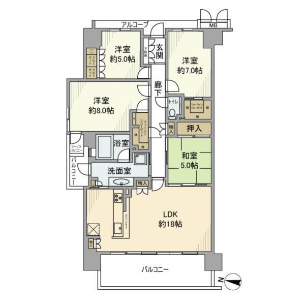 間取図(平面図)