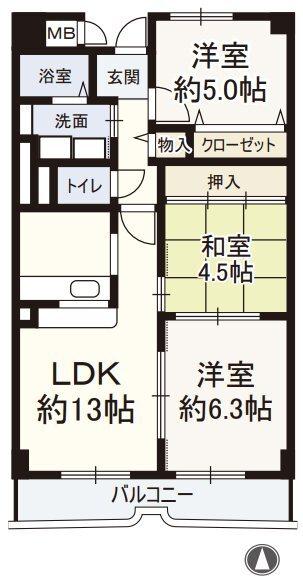 間取図(平面図)