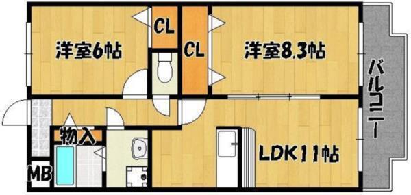 間取図(平面図)