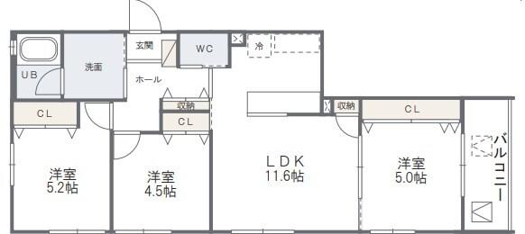 間取図(平面図)