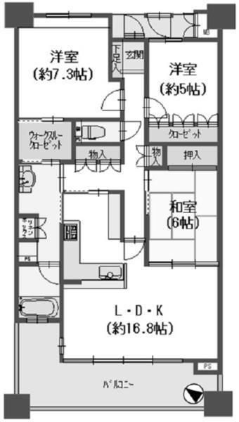 間取図(平面図)