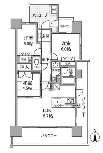 間取図(平面図)