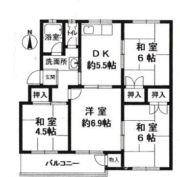 間取図(平面図)