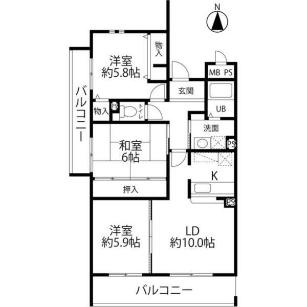 間取図(平面図)