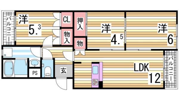 間取図(平面図)
