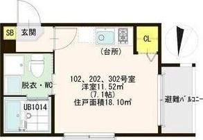 間取図(平面図)