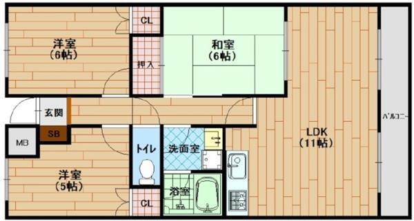 間取図(平面図)