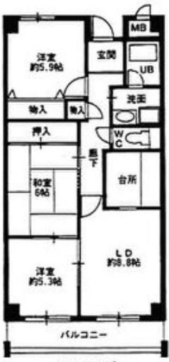 間取図(平面図)