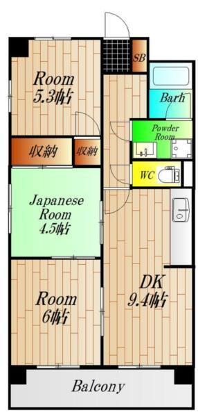 間取図(平面図)