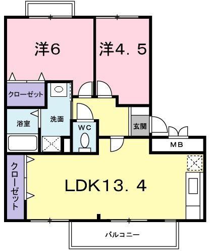 間取図(平面図)