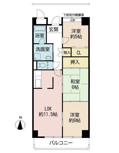 間取図(平面図)
