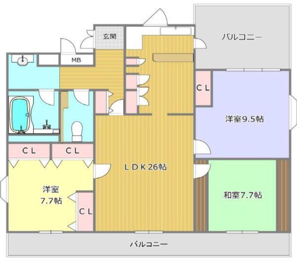間取図(平面図)