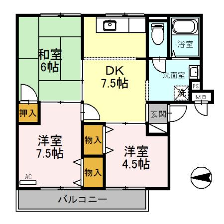 間取図(平面図)