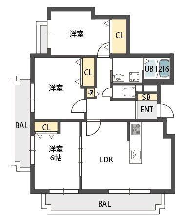 間取図(平面図)