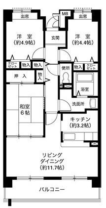 間取図(平面図)