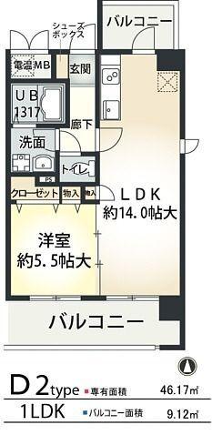 間取図(平面図)