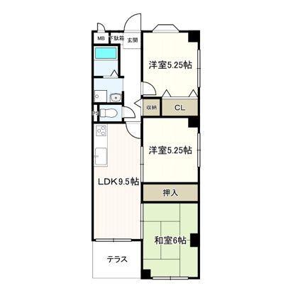 間取図(平面図)