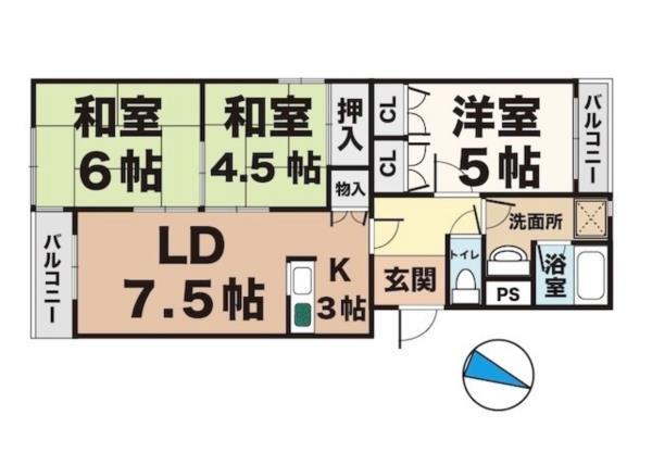 間取図(平面図)