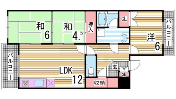間取図(平面図)