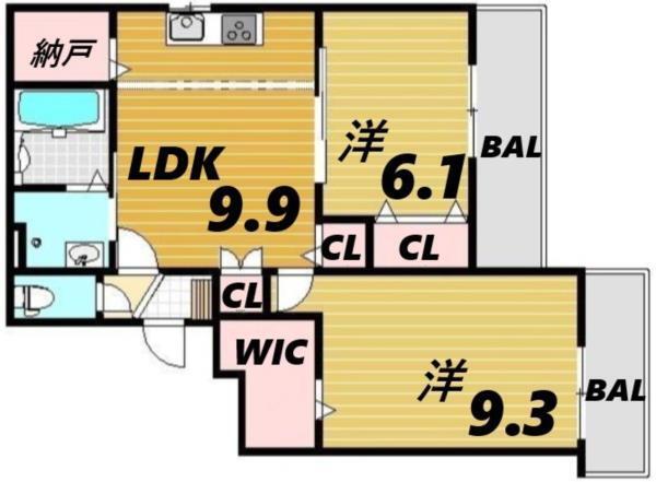 間取図(平面図)
