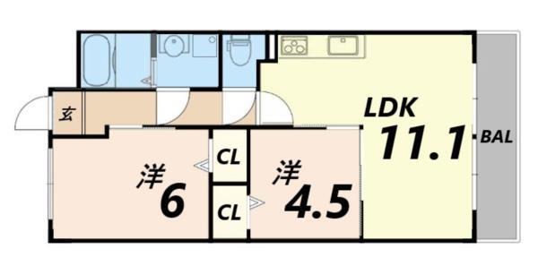 間取図(平面図)