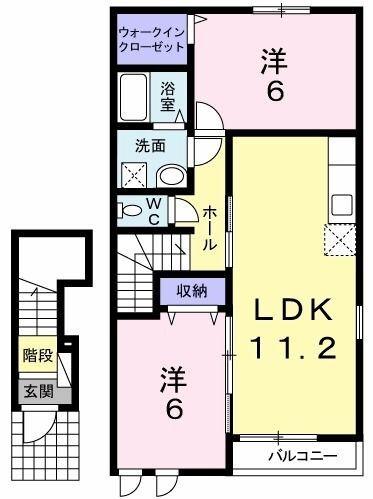 アバンツァート　西島 間取り図画像
