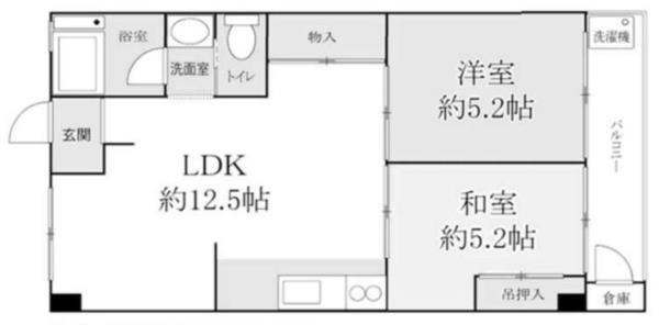 サンロイヤル霞ケ丘 間取り図画像