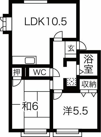 間取図(平面図)