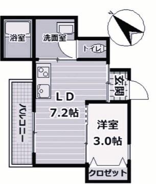 アリビア東朝霧丘 間取り図画像