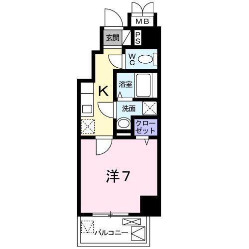 エトワール衣掛 間取り図画像