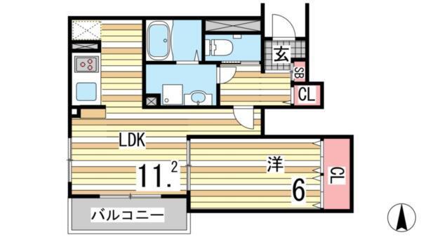 舞子坂ヒルズ 間取り図画像