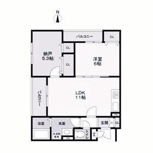 フォレストクリエオーレ大蔵海岸 間取り図画像