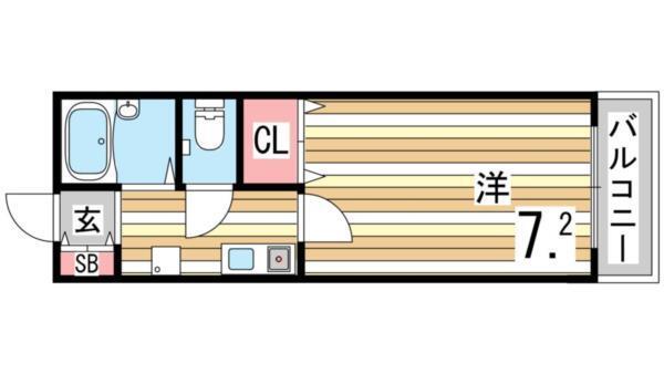 岡本南マンション（103） 間取り図画像