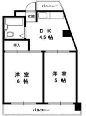 ドルフ西岡本 間取り図画像