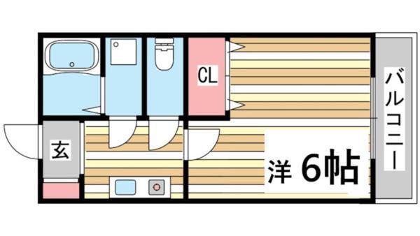 パピヨン青木 間取り図画像