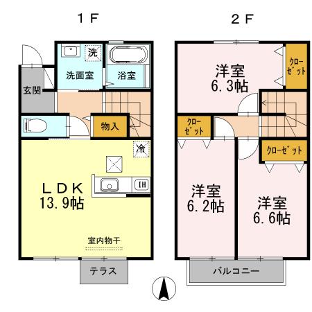 ピア・プランドールIII 間取り図画像