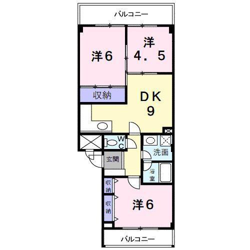 グランドールＵＭ２ 間取り図画像