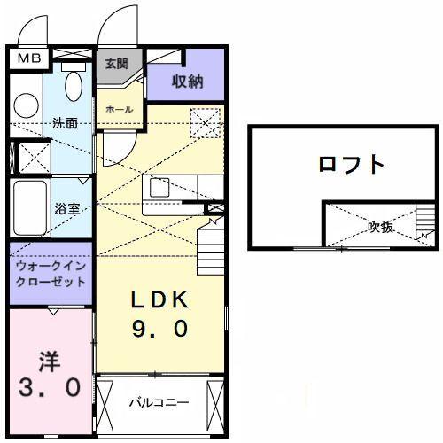 グランツ・トマツII 間取り図画像