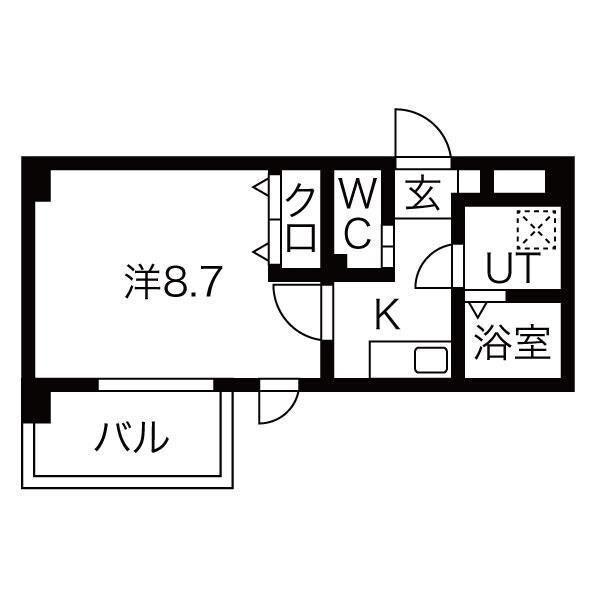 シエテ南塚口 間取り図画像