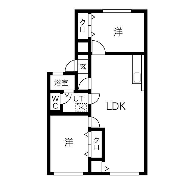 ルミエール二見 間取り図画像